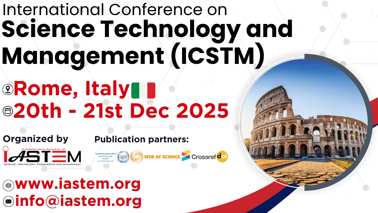 Science Technology and Management Conference in Italy